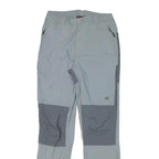 NEWOOD ADVENTURE Mens Slim Grey Polyester Blend Zip Trousers W28 L30 Outdoor