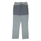 NEWOOD ADVENTURE Mens Slim Grey Polyester Blend Zip Trousers W28 L30 Outdoor