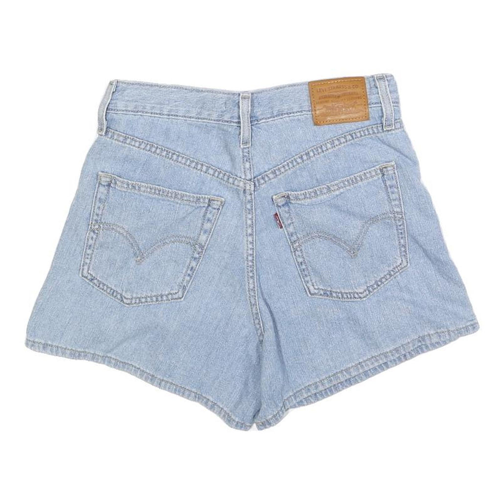 LEVI'S Womens Denim Shorts Blue S W26 Classic Fit Summer Casual