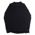 CARHARTT Force Mens Sweatshirt Black 1/4 Zip L