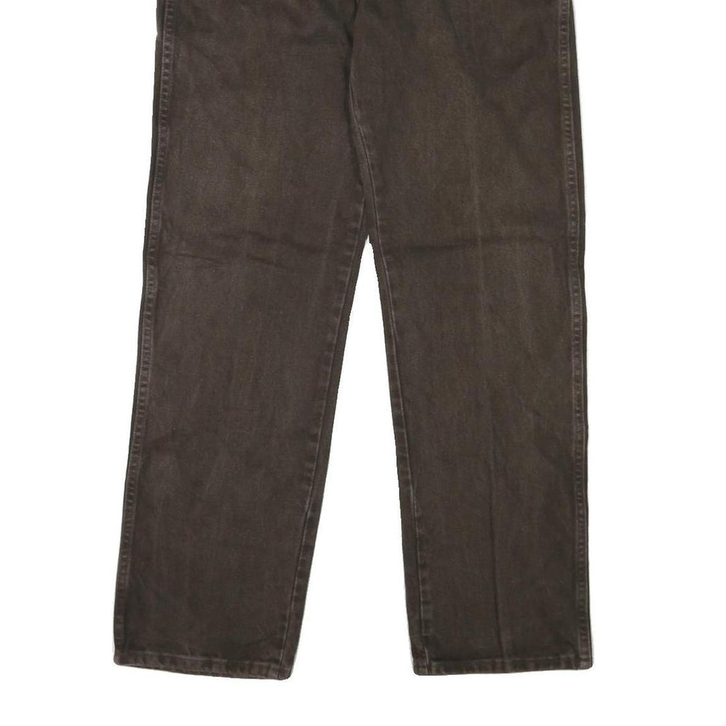 WRANGLER Mens Regular Fit Straight Leg Denim Dark W34 L31 Classic Jeans