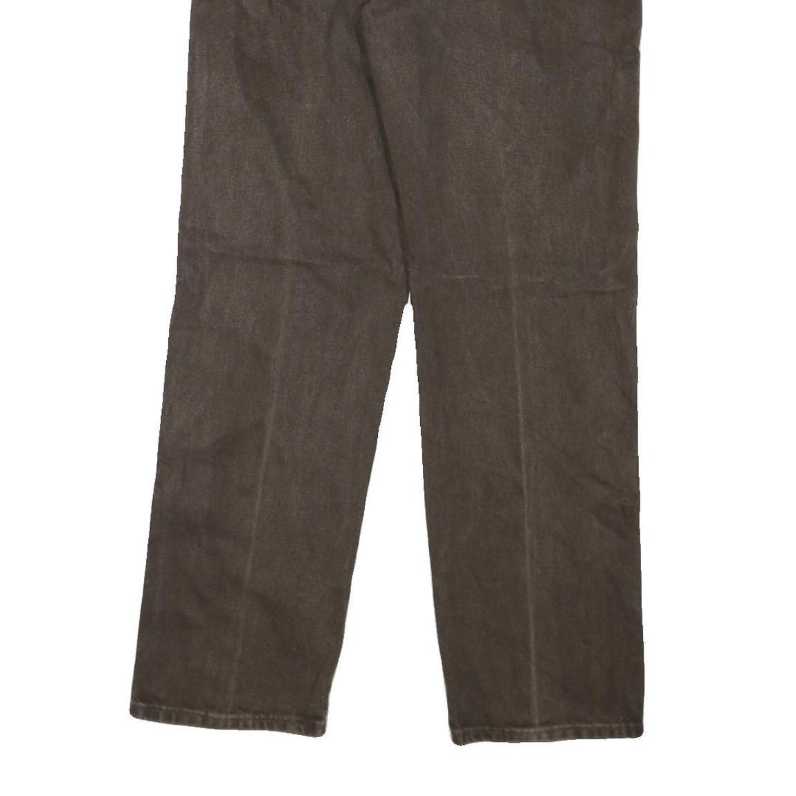 WRANGLER Mens Regular Fit Straight Leg Denim Dark W34 L31 Classic Jeans