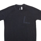 ADIDAS Womens T-Shirt Black Crew Neck S