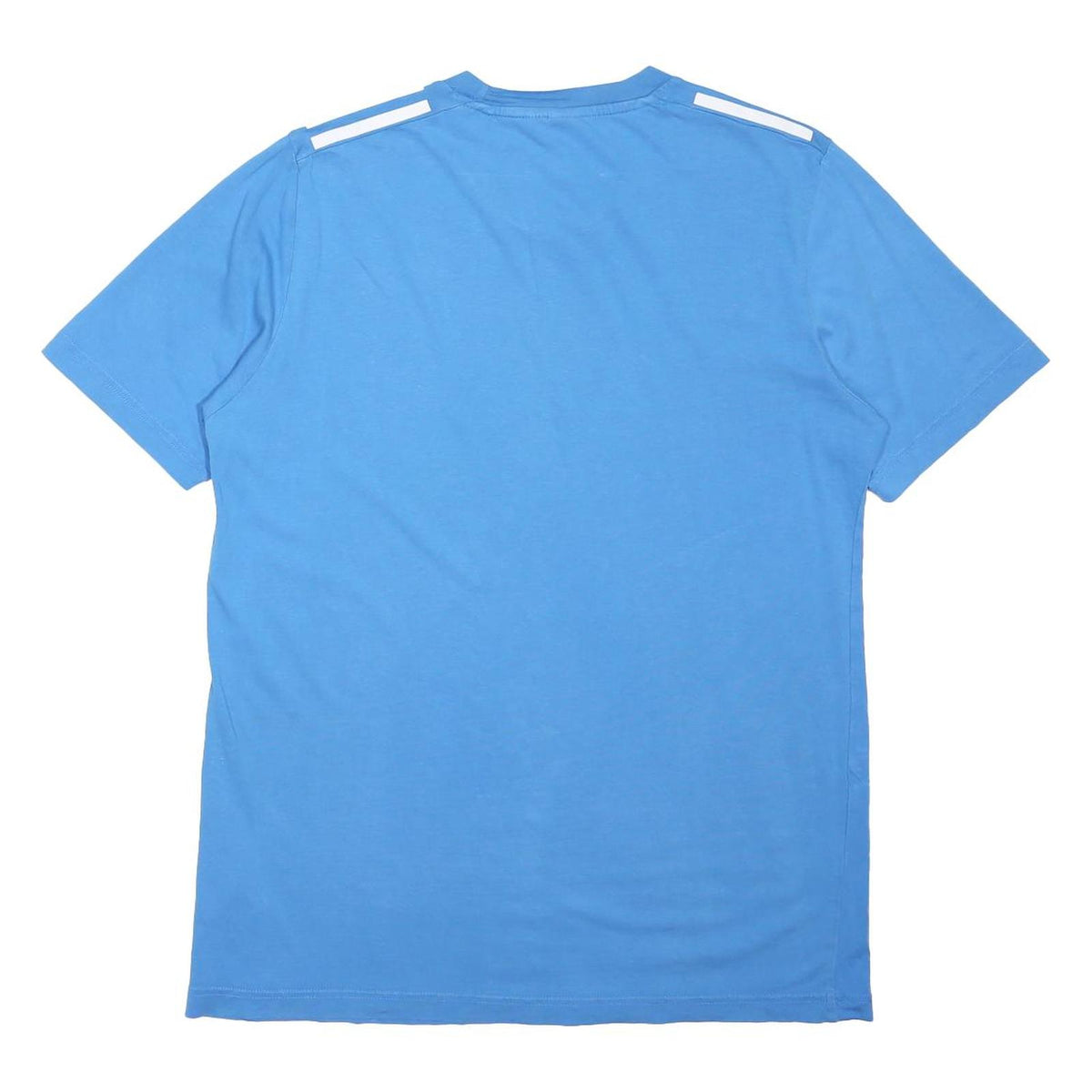 ADIDAS Mens Blue Athletic T-Shirt M Short Sleeve Crew Neck Sports Casual