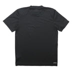 ADIDAS Mens Black & White Graphic T-Shirt S Short Sleeve Crew Neck Sportswear