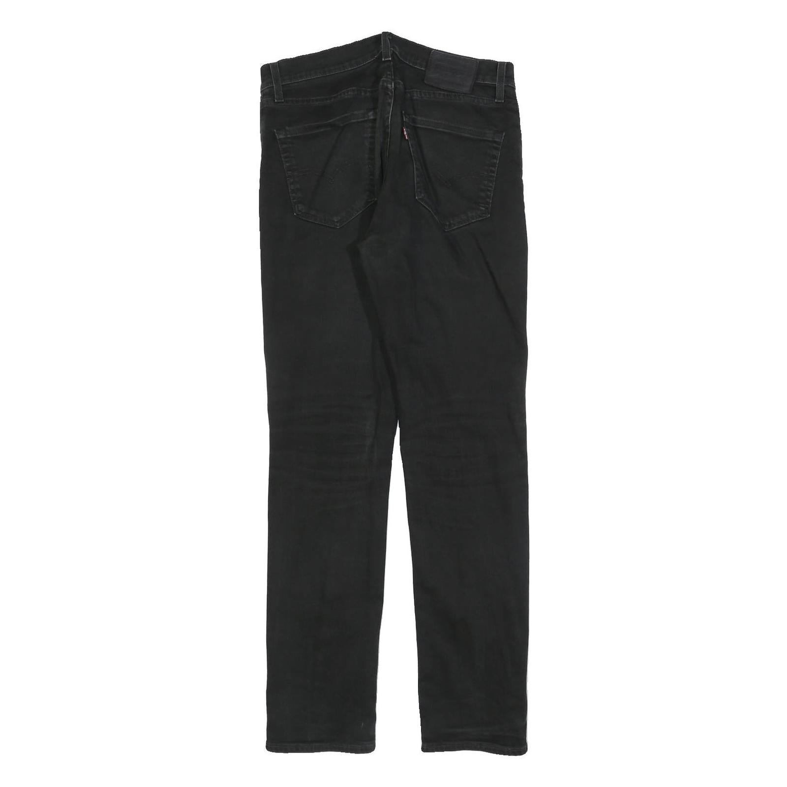 LEVI'S 511 Big E Mens Jeans Black Slim Skinny Denim Medium W32 L32 Classic Style