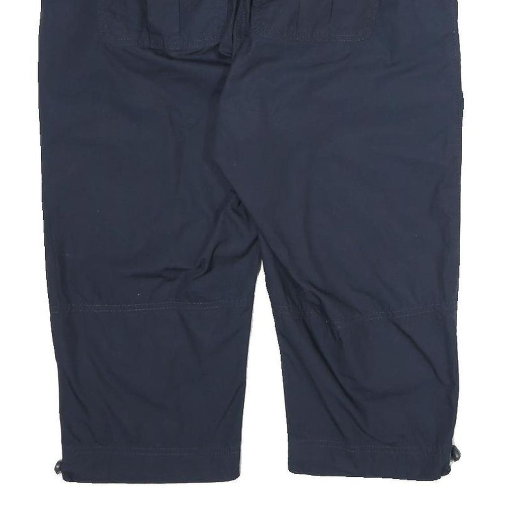 CREW CLOTHING Mens Shorts Navy Blue Cargo M W30 Cotton Blend Casual