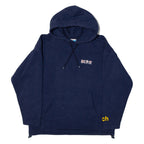 DIRECT EXPORT Rock I'm See Mens Blue Hoodie M