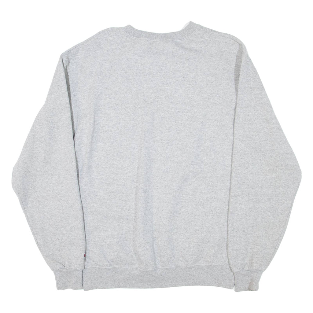 CHAMPION Meredith College Dad Mens Sweatshirt Grey USA M