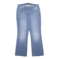 LEVI'S 515 Womens Regular Bootcut Denim Light W32 L29 Classic Cotton Blend Zip