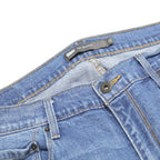 LEVI'S 515 Womens Regular Bootcut Denim Light W32 L29 Classic Cotton Blend Zip