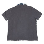 TOMMY HILFIGER Custom Fit Mens Polo Shirt Grey L