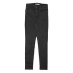 LEVI'S Womens Jeans Black Slim Skinny Denim Rinse W26 L28 Stretch Cotton Blend