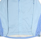 PATAGONIA Womens Blue & Light Blue Outdoor Jacket S Polyester Zip Shell