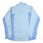PATAGONIA Womens Blue & Light Blue Outdoor Jacket S Polyester Zip Shell