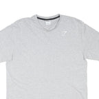 GYMSHARK Mens Grey T-Shirt L Short Sleeve Crew Neck Fitness Casual Wear