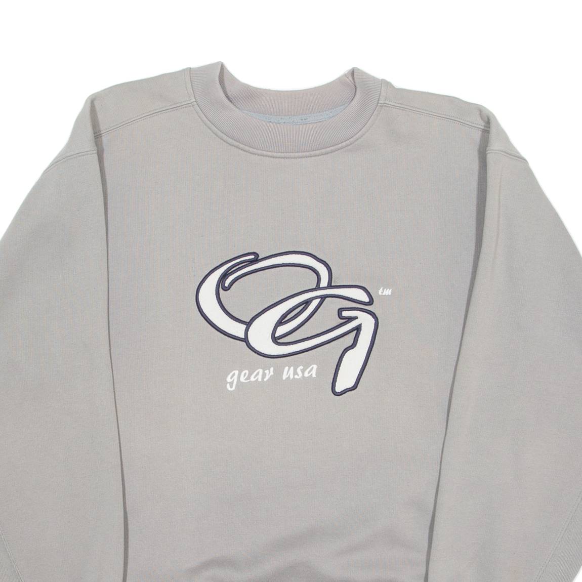 O.G. GEAR Mens Sweatshirt Grey Crewneck XS