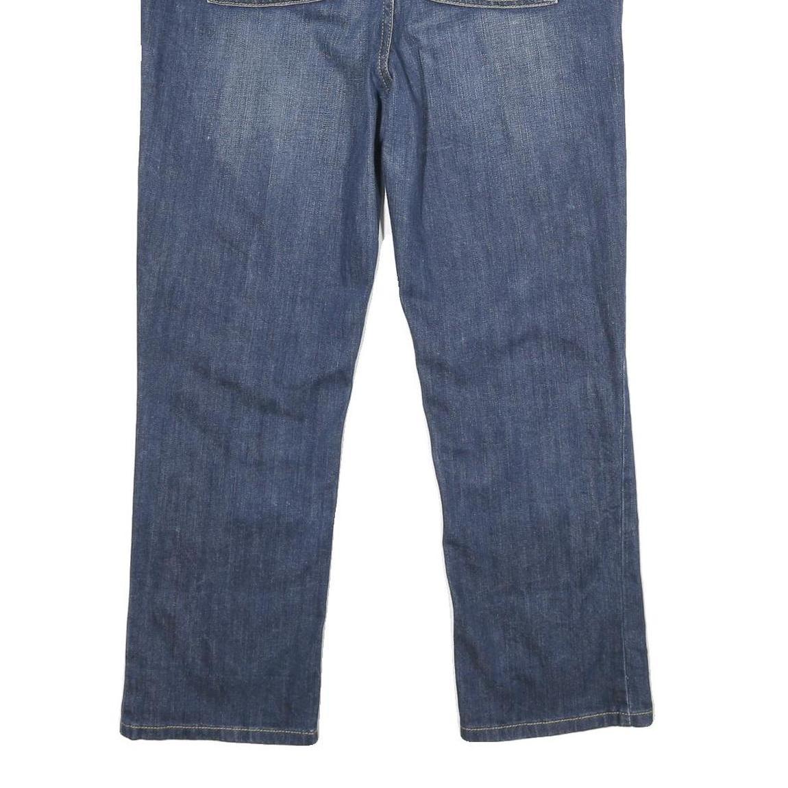 TOMMY HILFIGER Womens Jeans Blue Relaxed Straight Denim Medium W34 L28 Zip