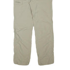 SCHOFFEL Womens Regular Beige Cargo Zip Trousers W30 L31 Outdoor Adventure