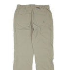 SCHOFFEL Womens Regular Beige Cargo Zip Trousers W30 L31 Outdoor Adventure