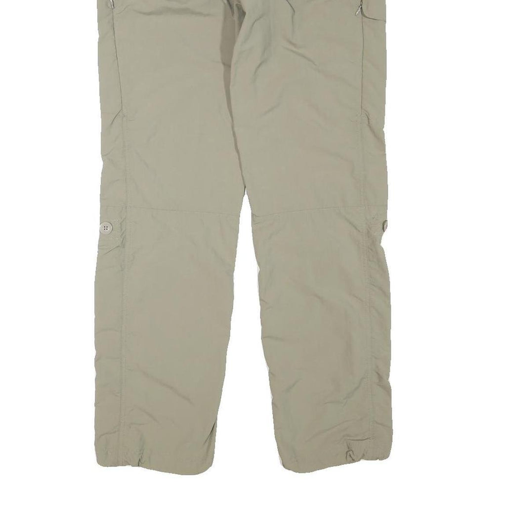 SCHOFFEL Womens Regular Beige Cargo Zip Trousers W30 L31 Outdoor Adventure