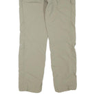 SCHOFFEL Womens Regular Beige Cargo Zip Trousers W30 L31 Outdoor Adventure