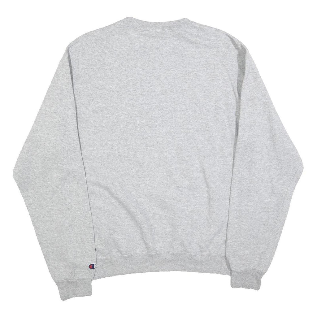 CHAMPION Mens Grey Nah Wrestling Crew Neck M Cotton Sweatshirt Pullover