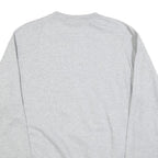 CHAMPION Mens Grey Nah Wrestling Crew Neck M Cotton Sweatshirt Pullover