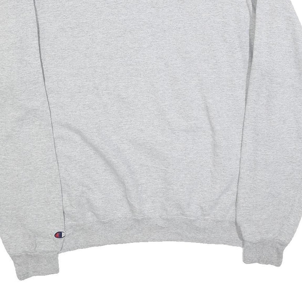 CHAMPION Mens Grey Nah Wrestling Crew Neck M Cotton Sweatshirt Pullover