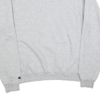 CHAMPION Mens Grey Nah Wrestling Crew Neck M Cotton Sweatshirt Pullover