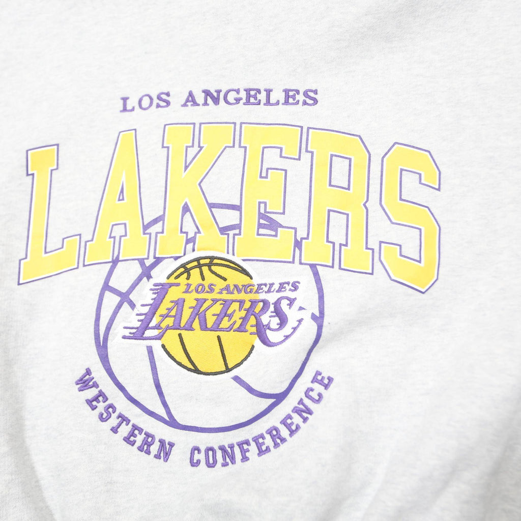 NBA Girls Grey Los Angeles Lakers Pullover Hoodie 12-13Y Basketball Fan