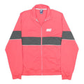 NIKE Mens Red & Grey Zip Jacket XL Polyester Track Casual Sportswear