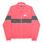 NIKE Mens Red & Grey Zip Jacket XL Polyester Track Casual Sportswear