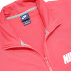 NIKE Mens Red & Grey Zip Jacket XL Polyester Track Casual Sportswear