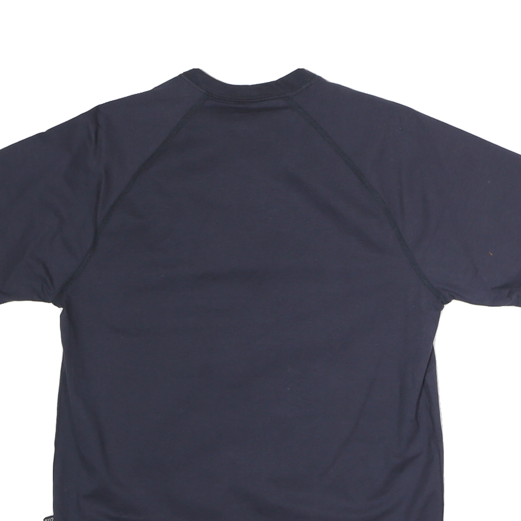 CARHARTT Mens Navy Blue Short Sleeve Crew Neck Cotton T-Shirt S Workwear