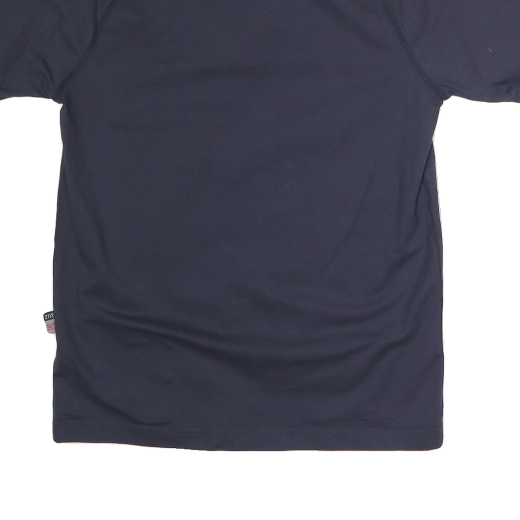 CARHARTT Mens Navy Blue Short Sleeve Crew Neck Cotton T-Shirt S Workwear
