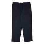 DICKIES 874 Workwear Mens Trousers Black Regular Straight W39 L30