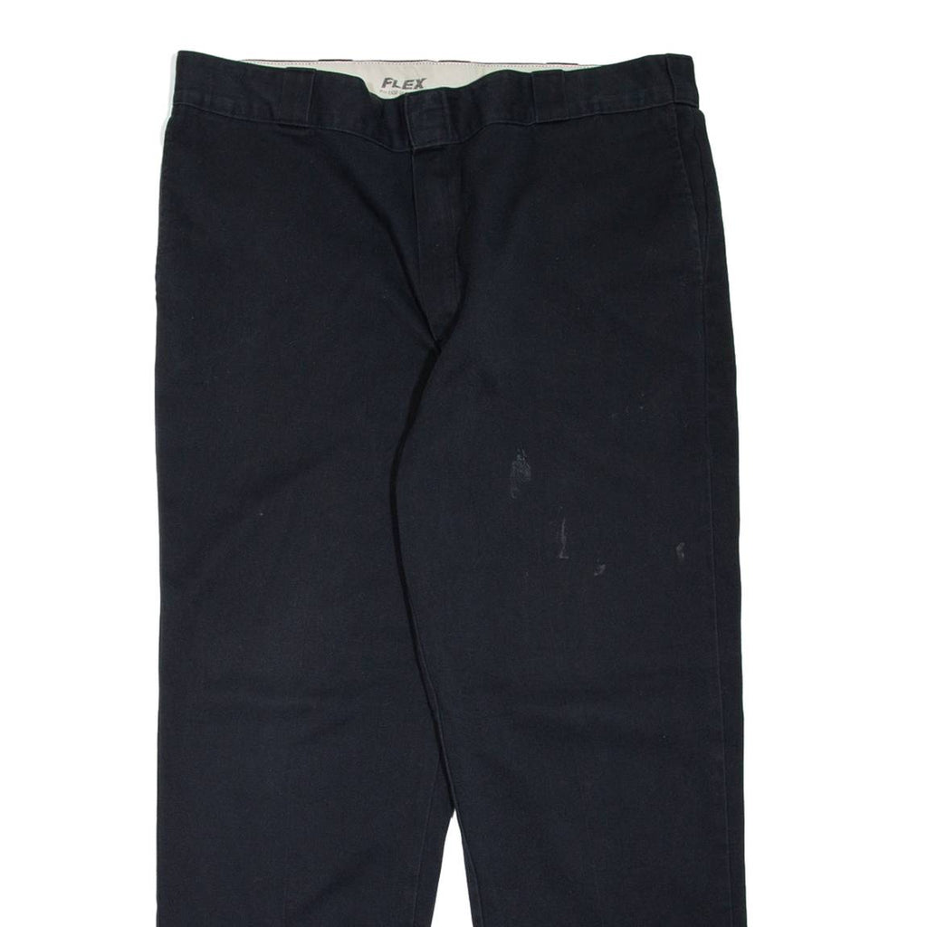 DICKIES 874 Workwear Mens Trousers Black Regular Straight W39 L30