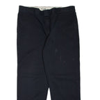 DICKIES 874 Workwear Mens Trousers Black Regular Straight W39 L30