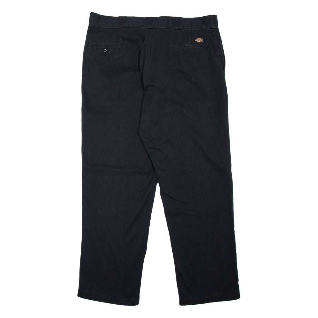 DICKIES 874 Workwear Mens Trousers Black Regular Straight W39 L30