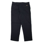 DICKIES 874 Workwear Mens Trousers Black Regular Straight W39 L30