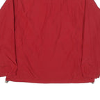ANTIGUA Mens Red Allstargame Jacket L Polyester Blend Plain Zip Lightweight