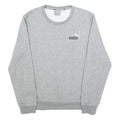 PUMA Mens Grey Crew Neck S Cotton Blend Sweatshirt Logo Casual Top