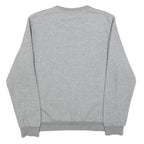 PUMA Mens Grey Crew Neck S Cotton Blend Sweatshirt Logo Casual Top
