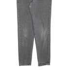 LEVI'S Womens Regular Fit Black Denim Jeans W27 L32 Classic Cotton Blend Button