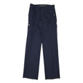 NAUTI LINE Womens Polyester Blend Navy Regular Straight Trousers W28 L34 Cargo
