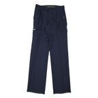 NAUTI LINE Womens Polyester Blend Navy Regular Straight Trousers W28 L34 Cargo