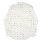 ONLY & SONS Mens White & Black Cotton Blend Shirt XL Casual Shirt Button Collar