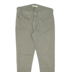 LEVI'S Womens Slim Fit Grey Denim Jeans 710 W30 L26 Zip Closure Cotton Blend