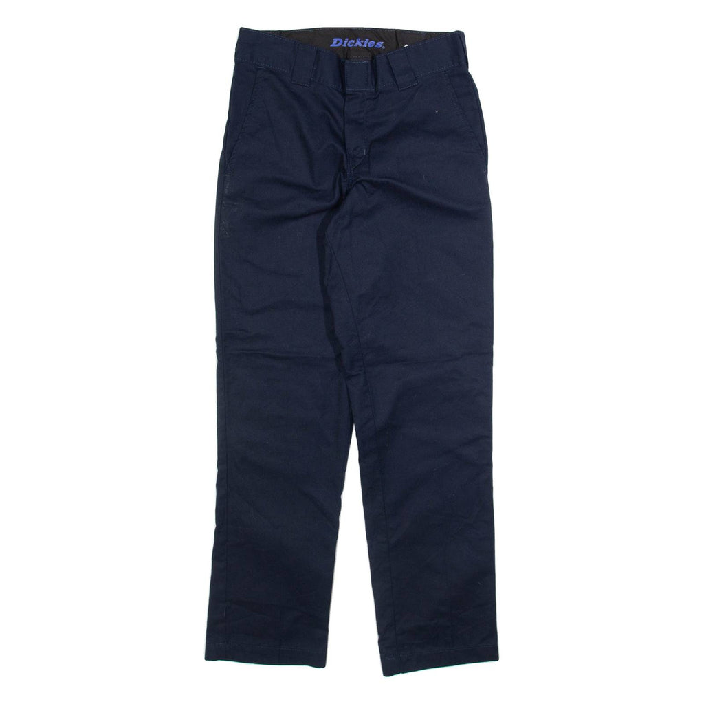 DICKIES Mens Trousers Blue Slim Tapered W28 L30